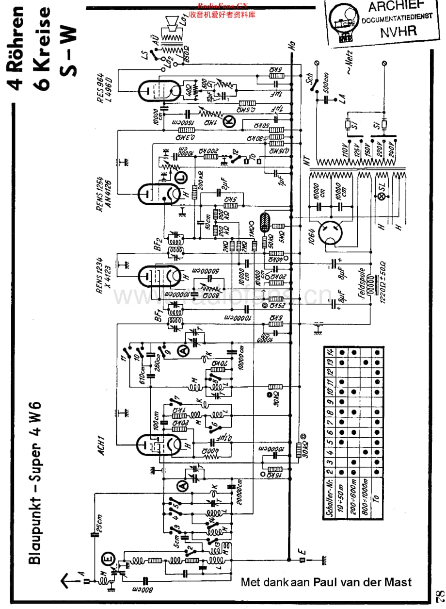 Blaupunkt_4W6维修电路原理图.pdf_第1页