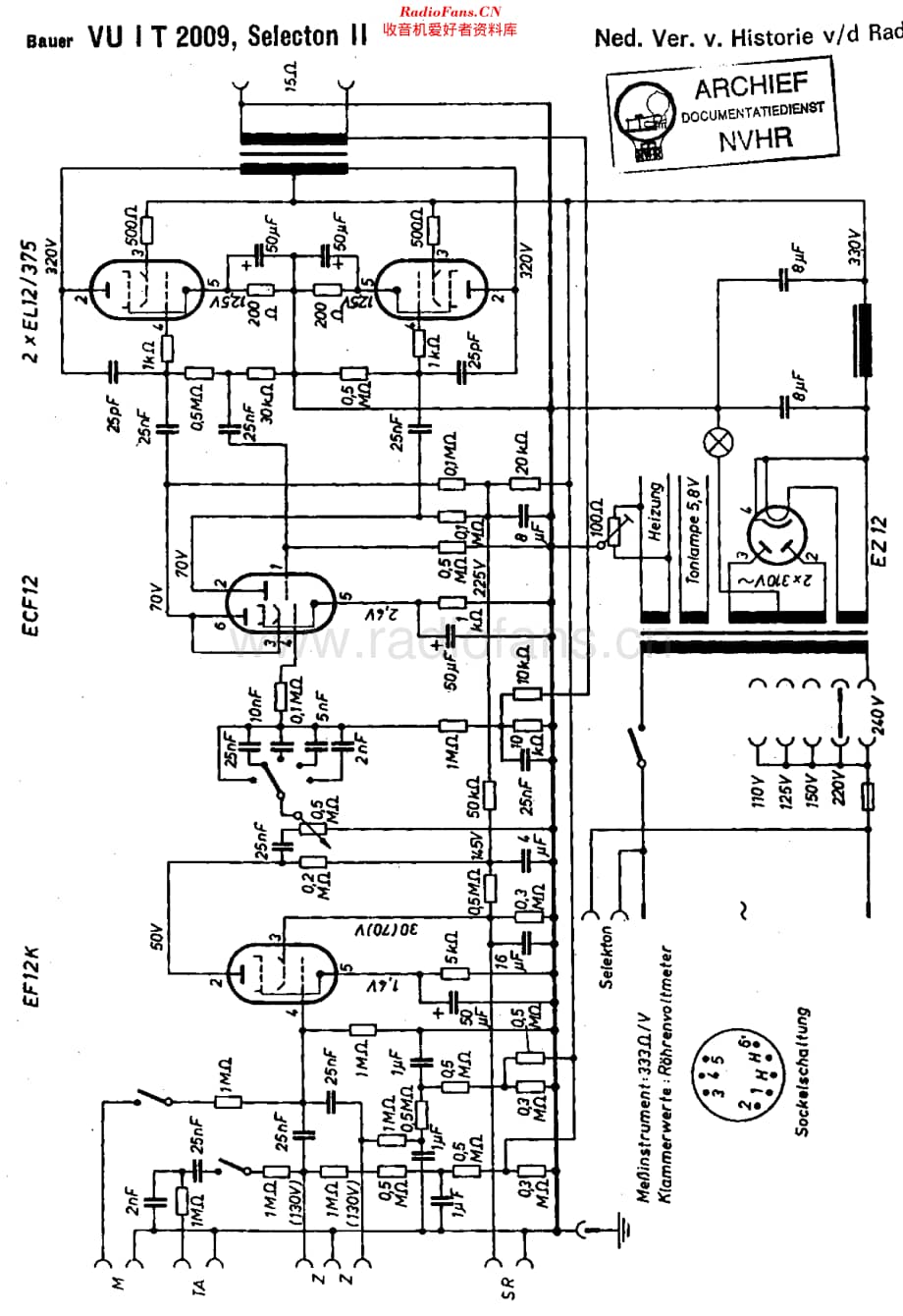 Bauer_SelectonII维修电路原理图.pdf_第1页