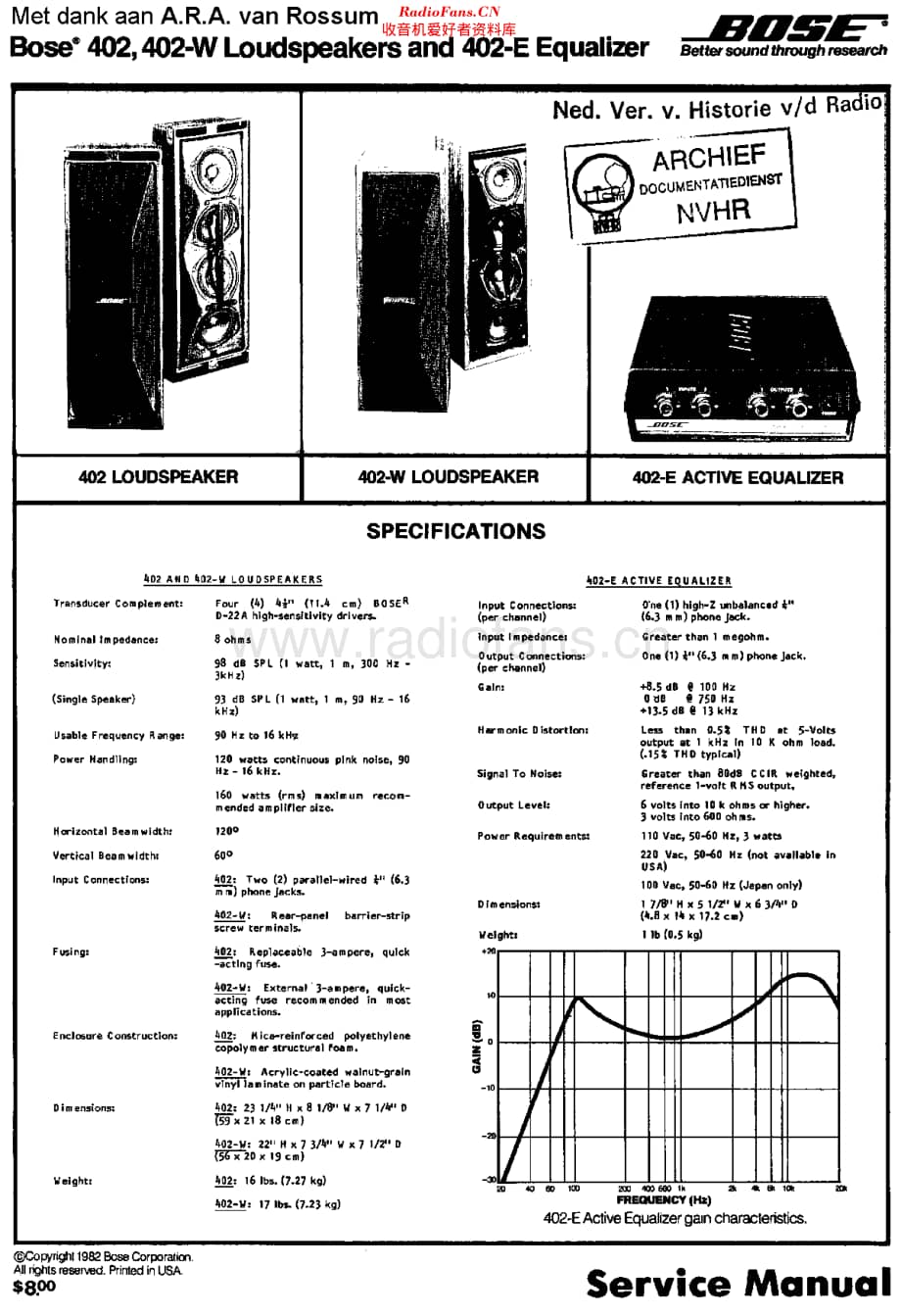 Bose_402维修电路原理图.pdf_第1页