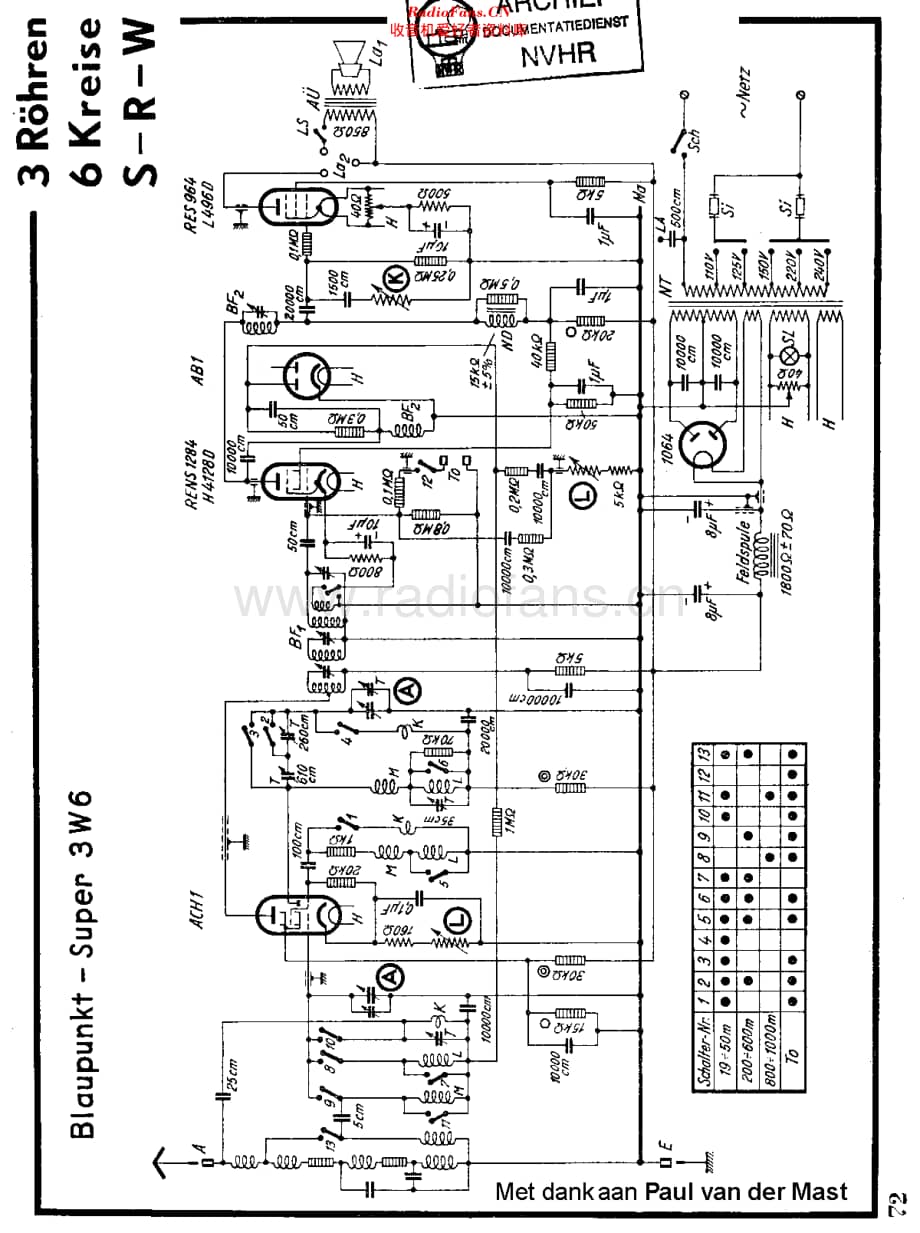 Blaupunkt_3W6维修电路原理图.pdf_第1页