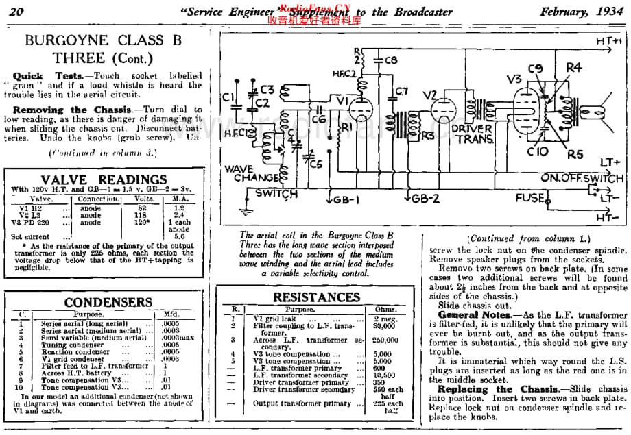 Burgoyne_ClassBThree维修电路原理图.pdf_第2页