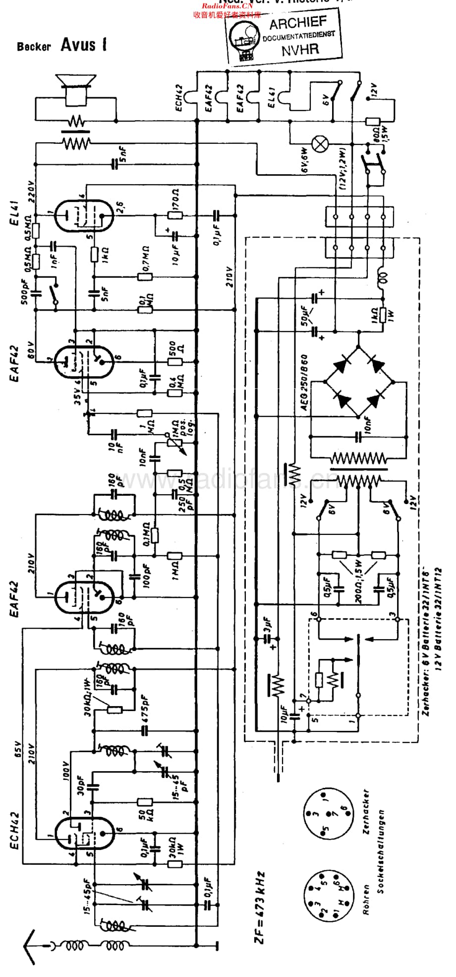 Becker_AR5164AvusI维修电路原理图.pdf_第1页