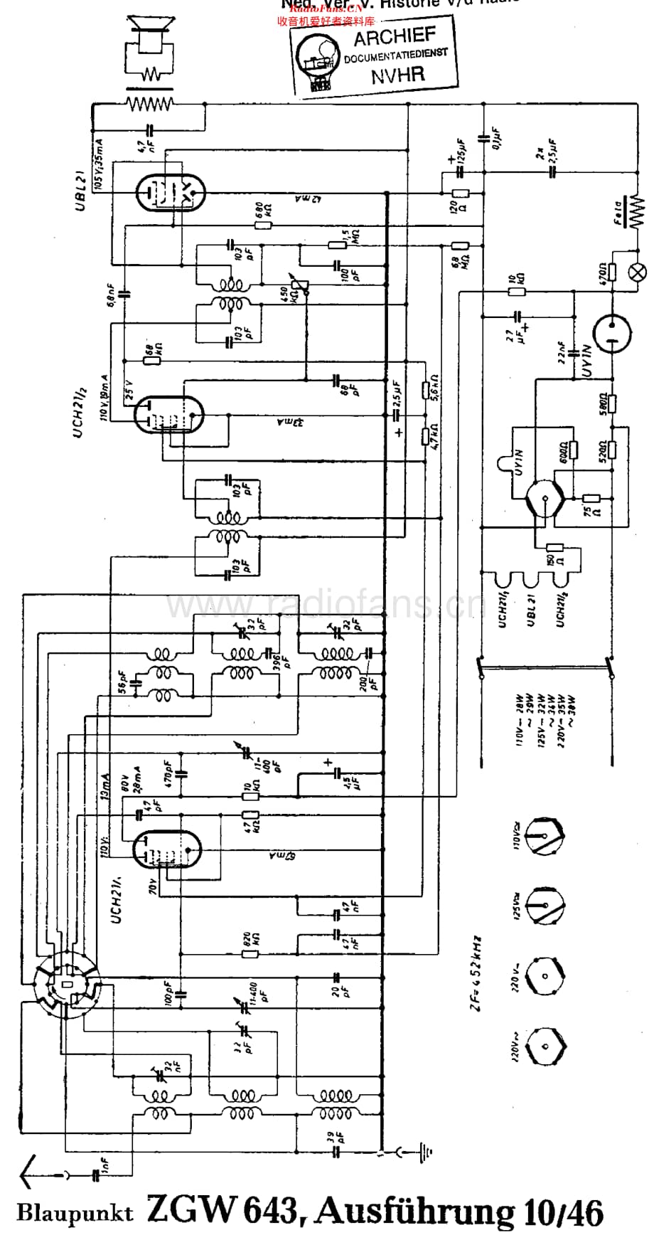 Blaupunkt_ZGW643-10维修电路原理图.pdf_第1页
