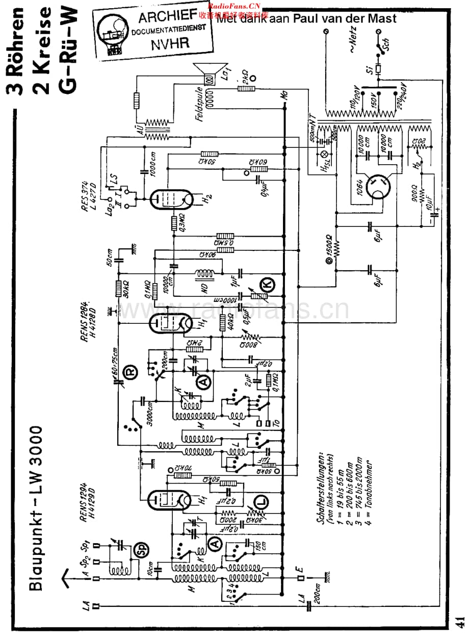 Blaupunkt_LW3000维修电路原理图.pdf_第1页