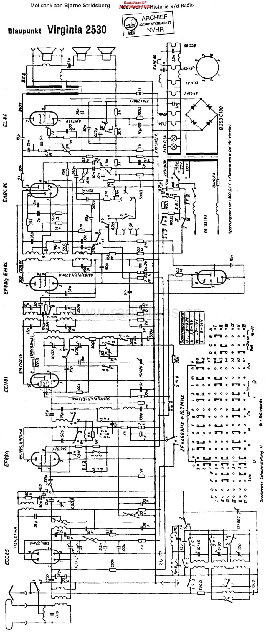 Blaupunkt_2530维修电路原理图.pdf_第1页