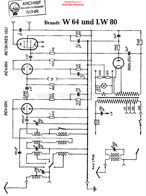 Brandt_W64维修电路原理图.pdf