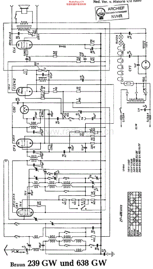 Braun_239GW维修电路原理图.pdf