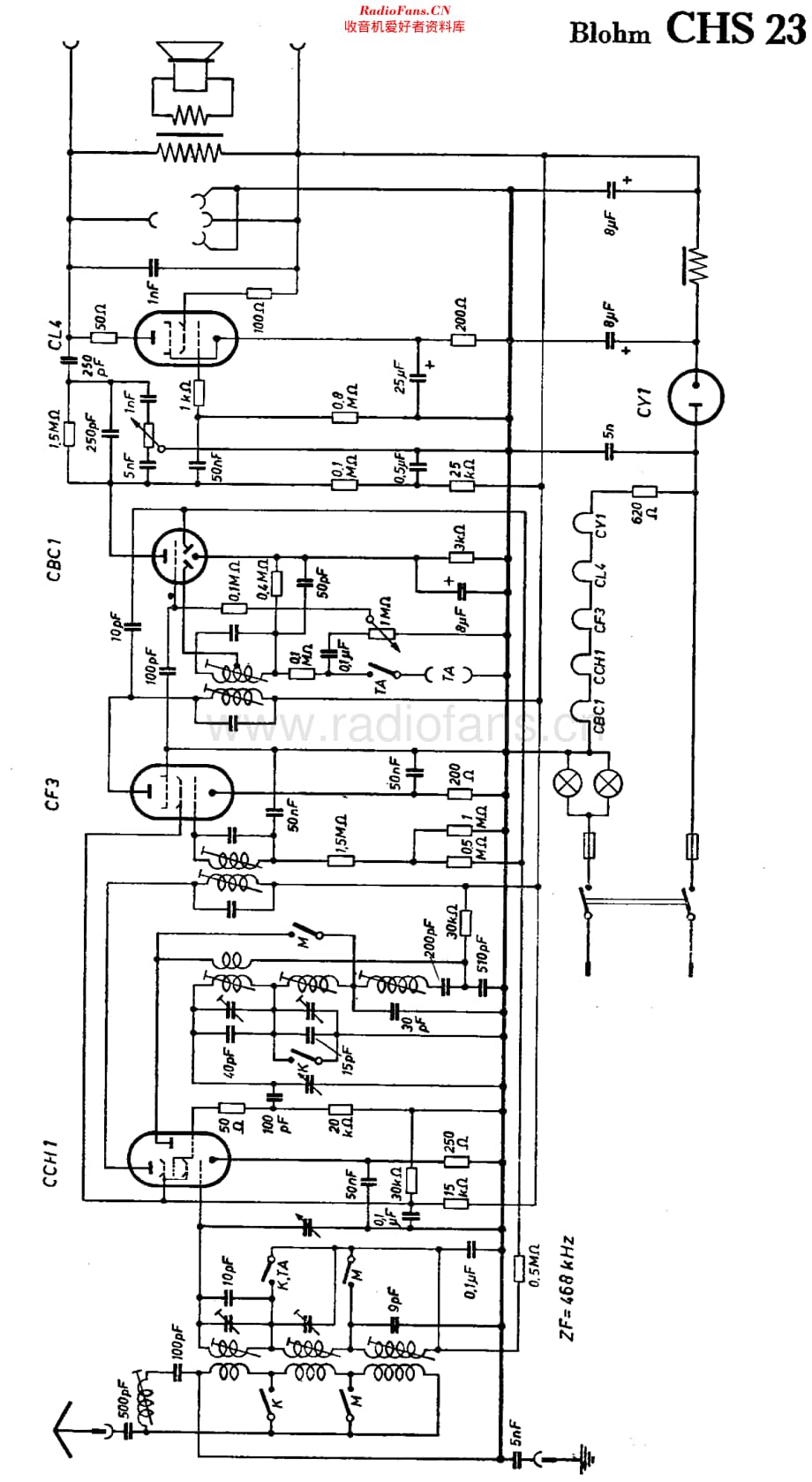 Blohm_CHS23维修电路原理图.pdf_第1页