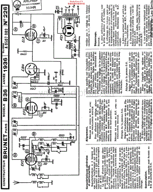 Brunet_B36维修电路原理图.pdf