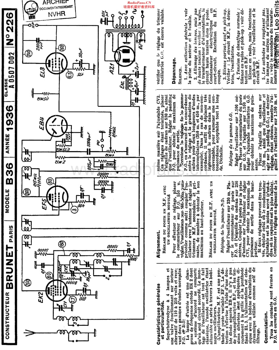 Brunet_B36维修电路原理图.pdf_第1页