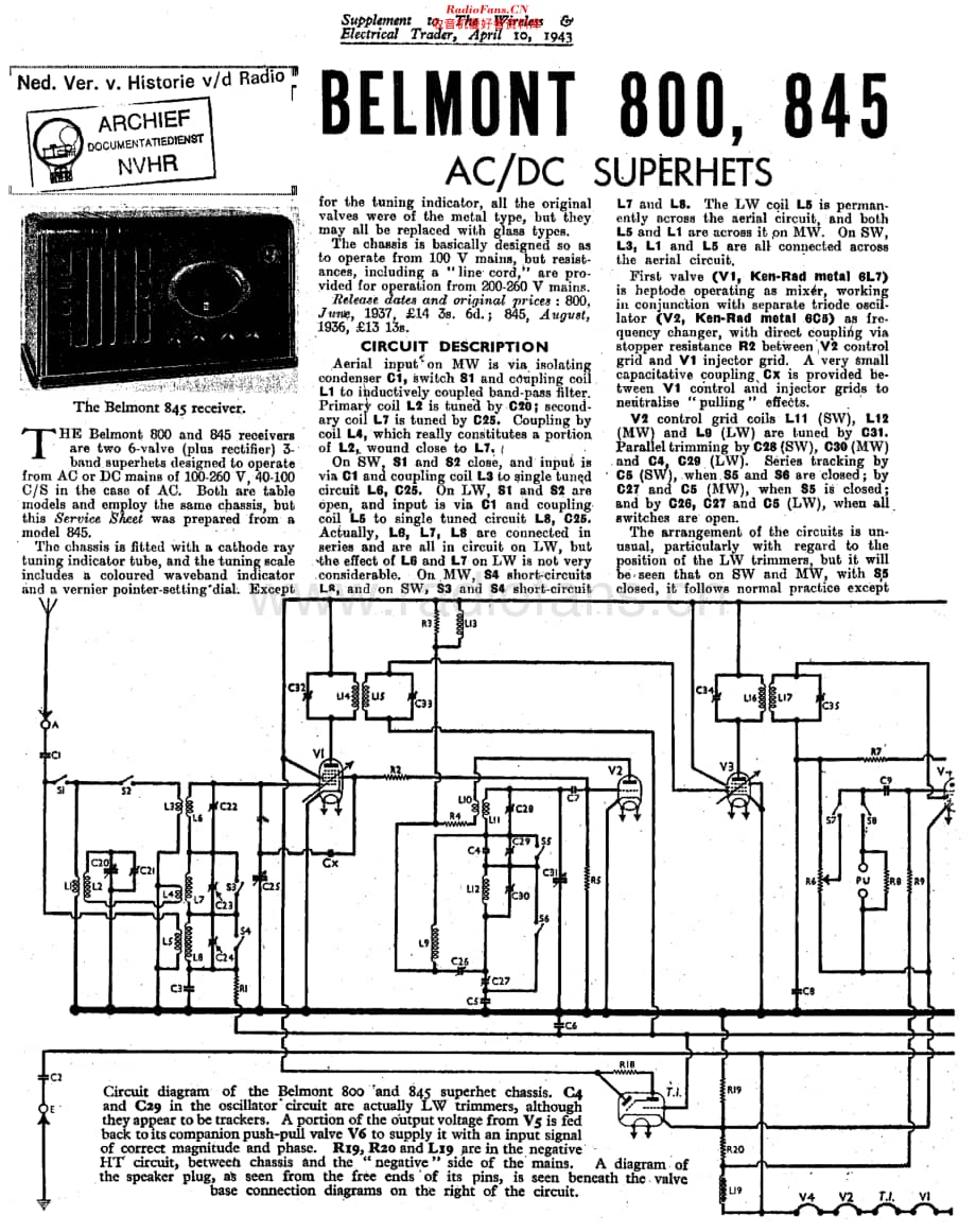 Belmont_800维修电路原理图.pdf_第1页