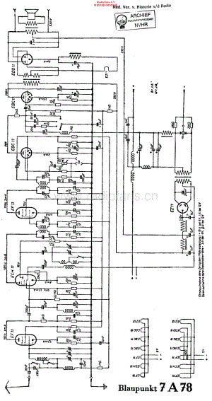 Blaupunkt_7A78维修电路原理图.pdf