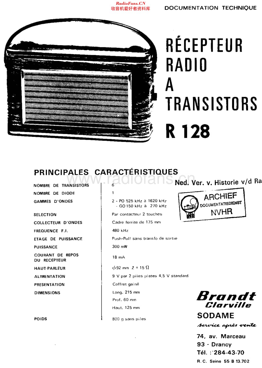 BrandtF_R128维修电路原理图.pdf_第1页