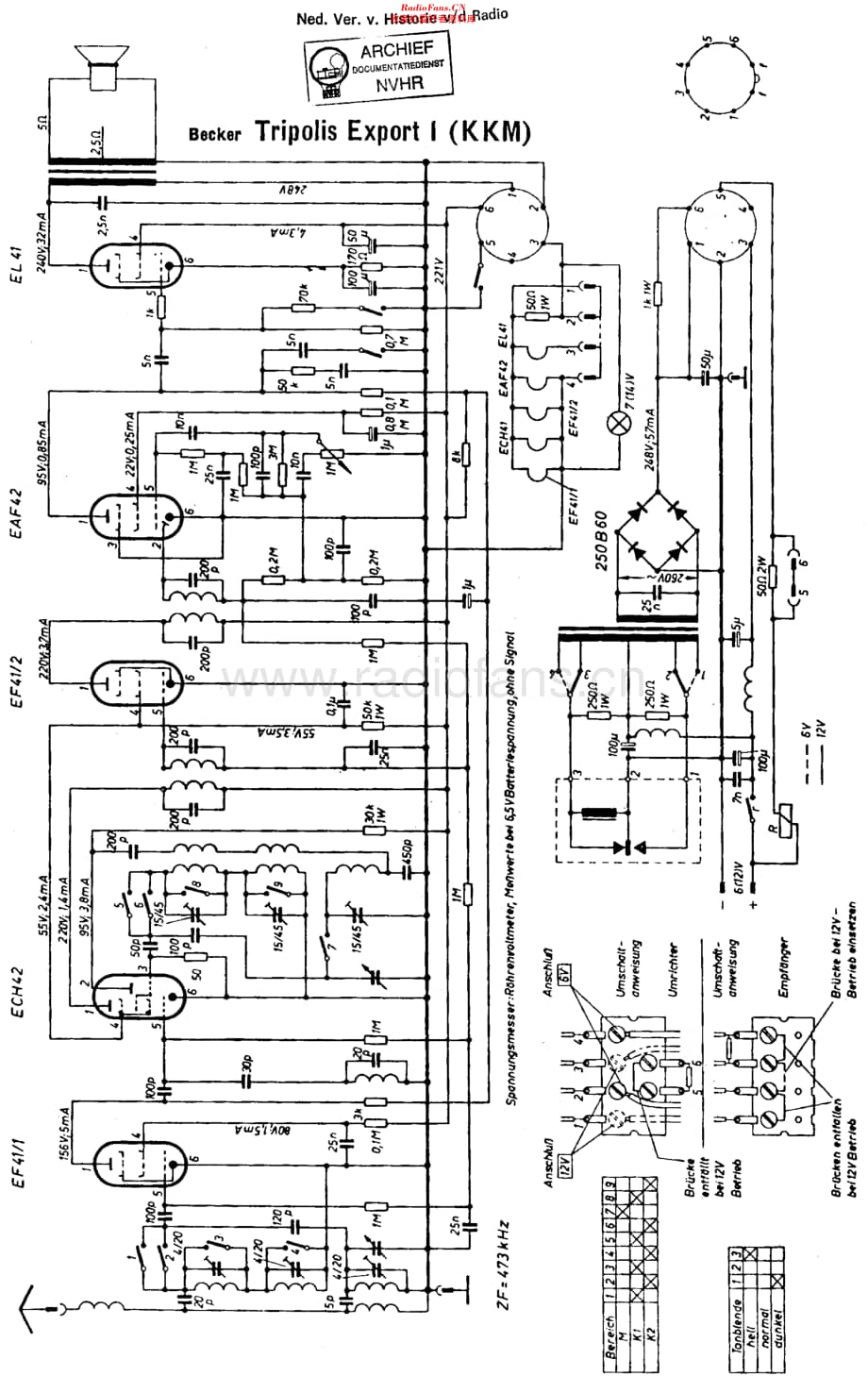 Becker_TripolisExportI维修电路原理图.pdf_第1页