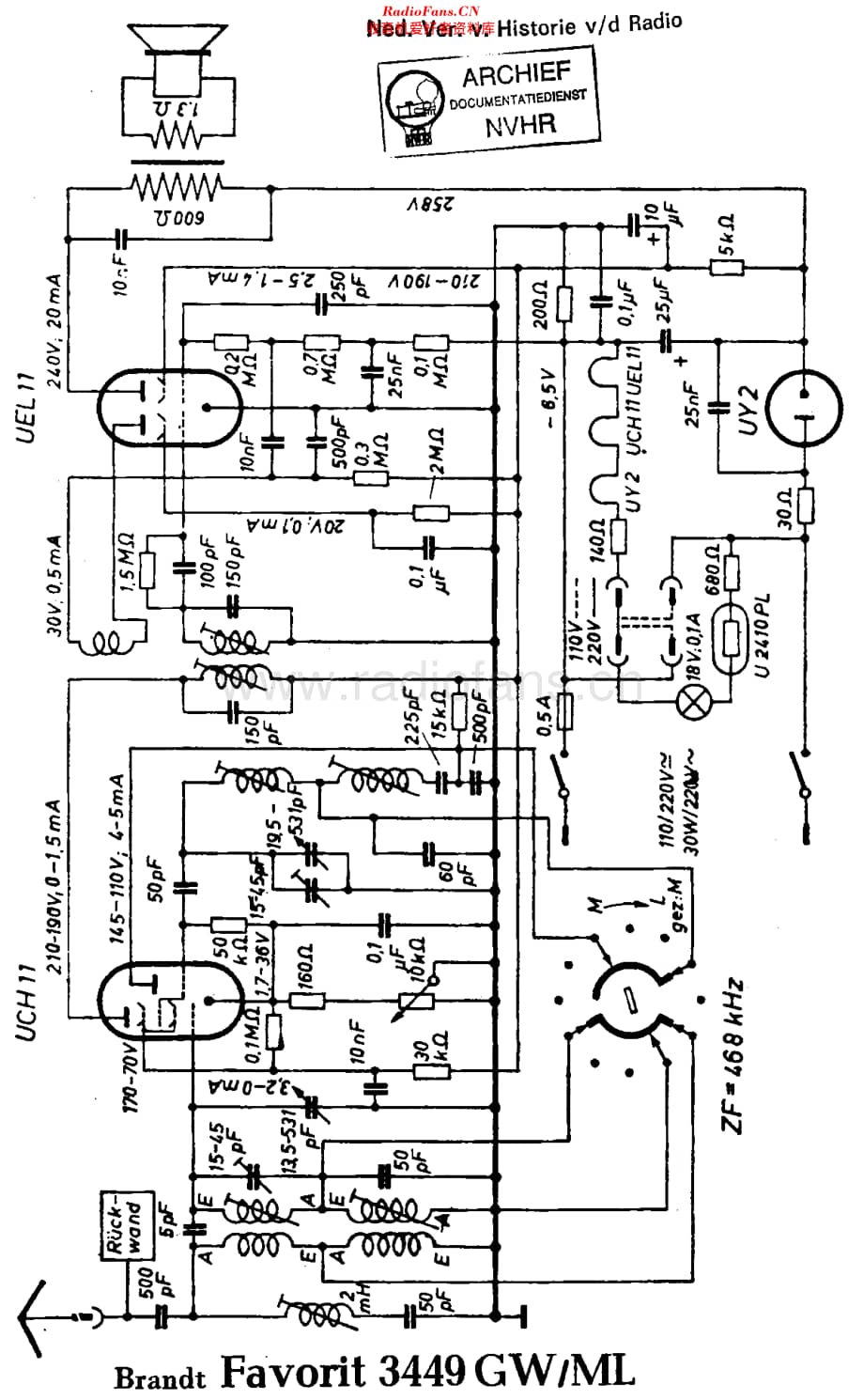 Brandt_3449GW维修电路原理图.pdf_第1页