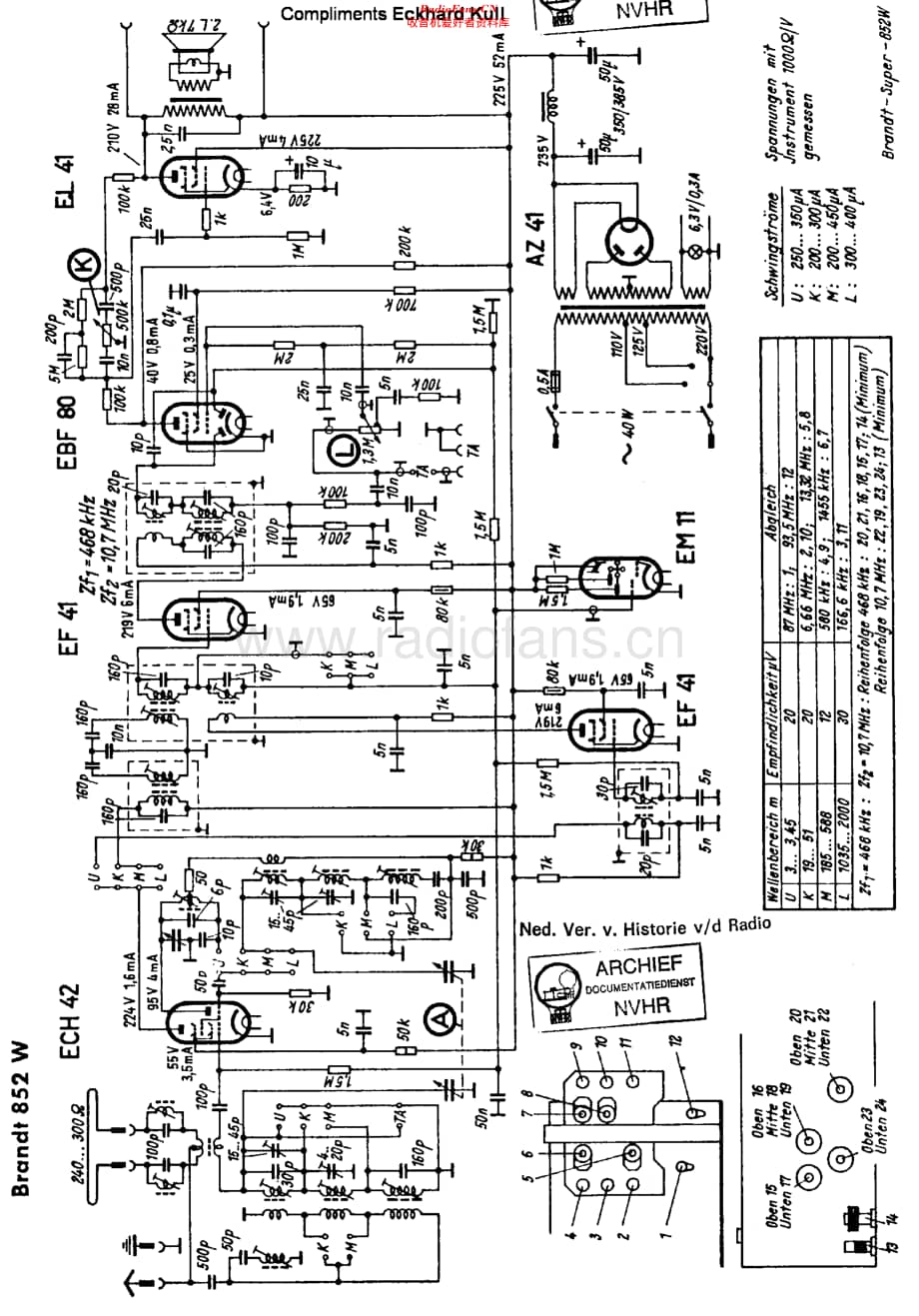 Brandt_852W维修电路原理图.pdf_第1页