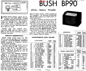 Bush_BP90维修电路原理图.pdf