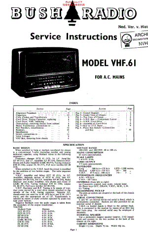 Bush_VHF61维修电路原理图.pdf