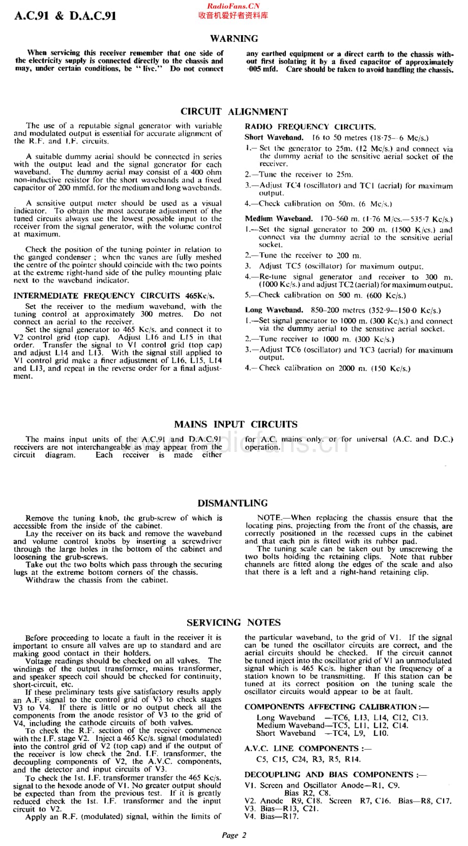 Bush_AC91维修电路原理图.pdf_第2页