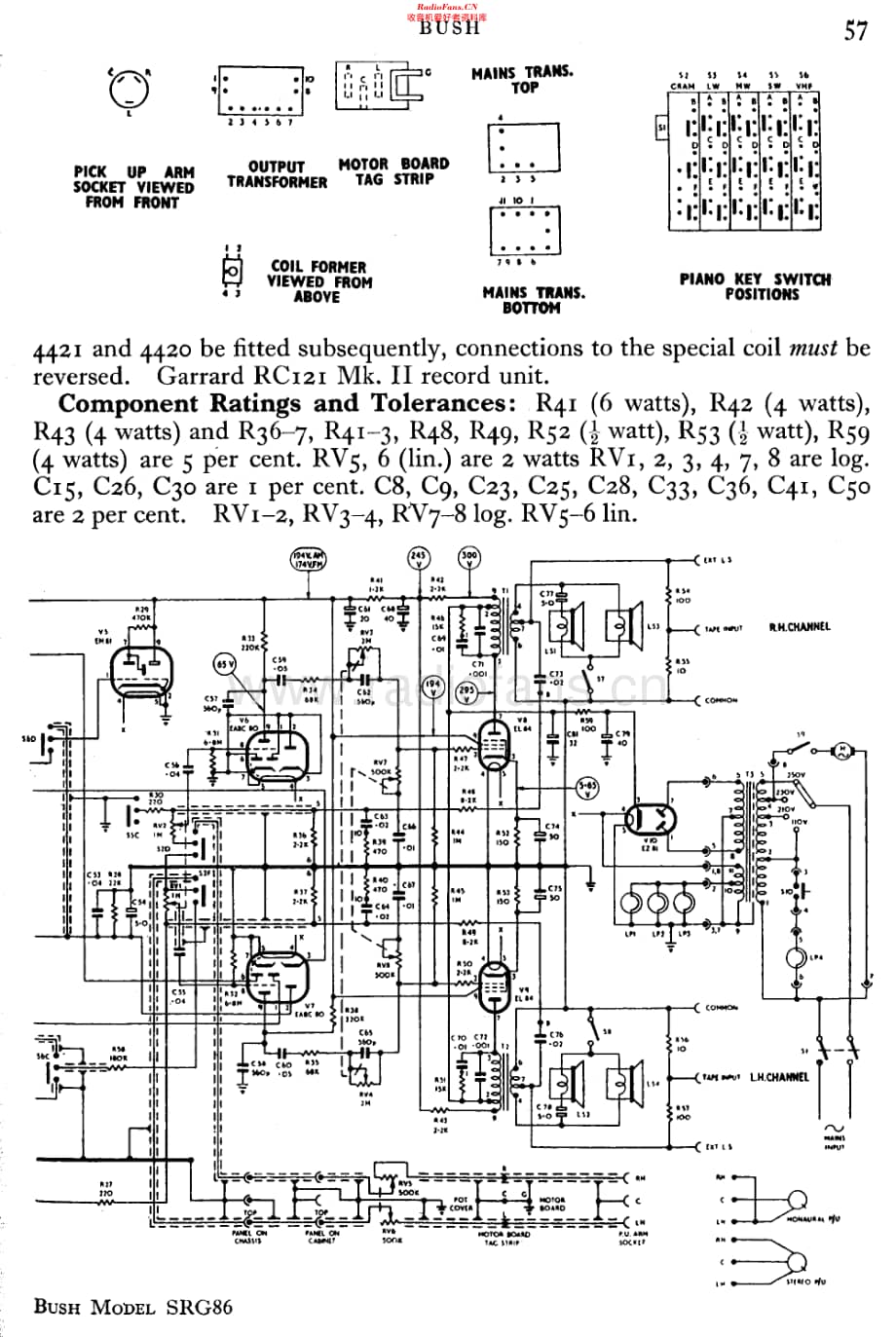 Bush_SRG86维修电路原理图.pdf_第2页