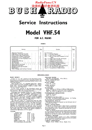 Bush_VHF54维修电路原理图.pdf
