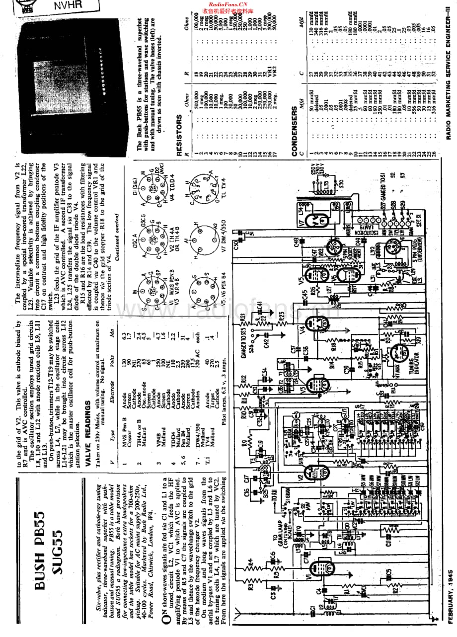 Bush_PB55维修电路原理图.pdf_第1页