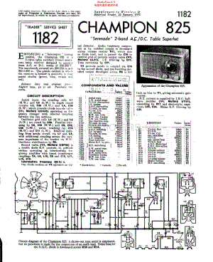 Champion_825维修电路原理图.pdf