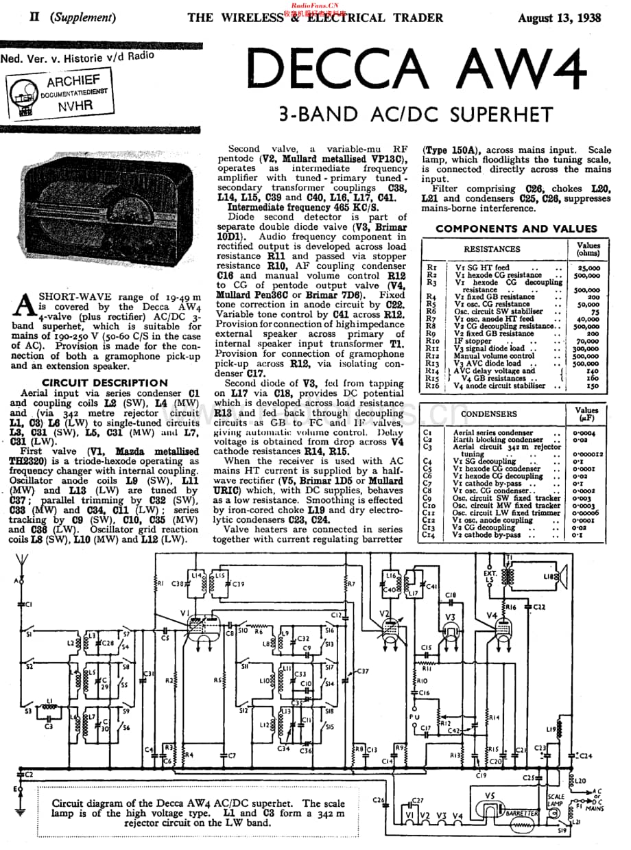 Decca_AW4维修电路原理图.pdf_第1页