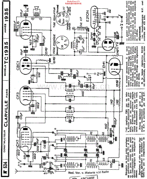 Clarville_TC1935维修电路原理图.pdf