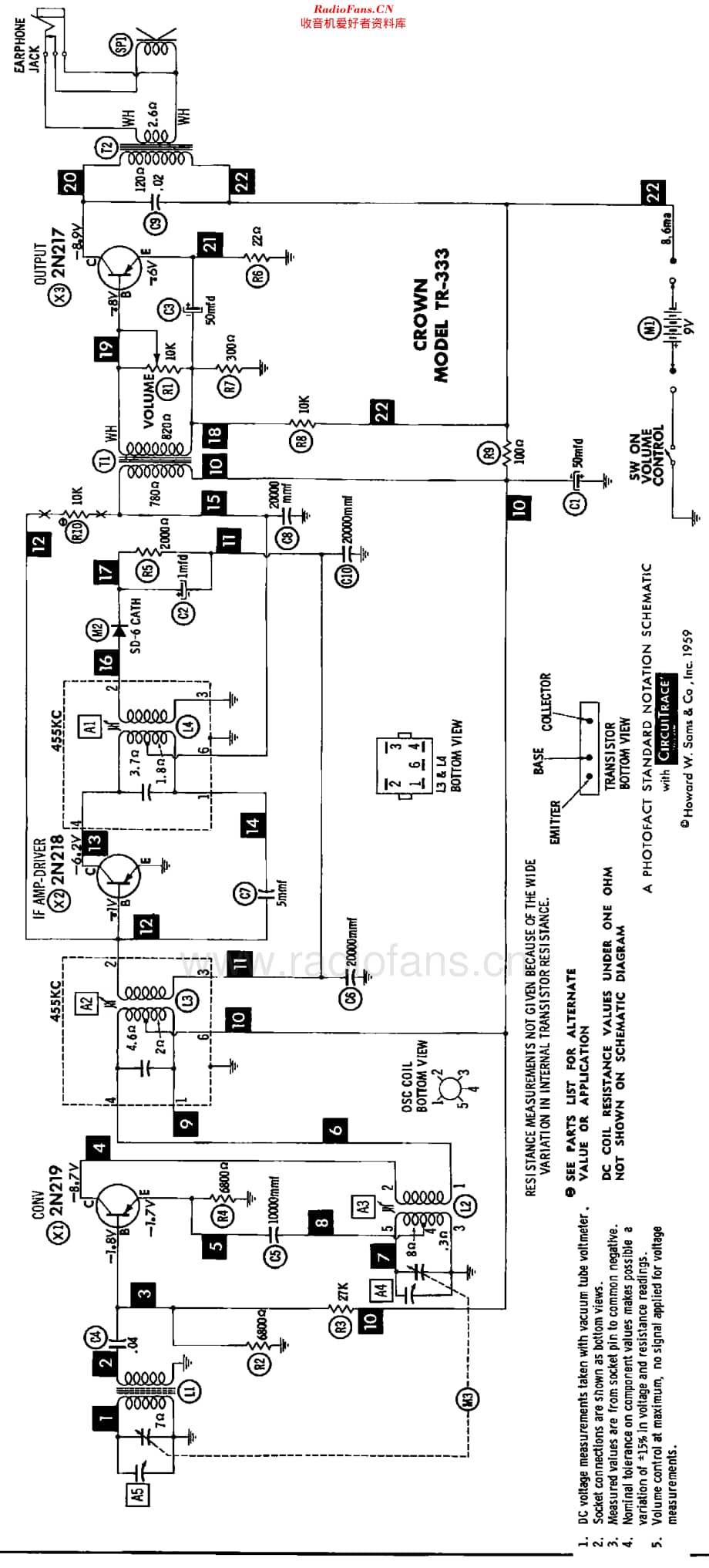 Crown_TR333维修电路原理图.pdf_第2页