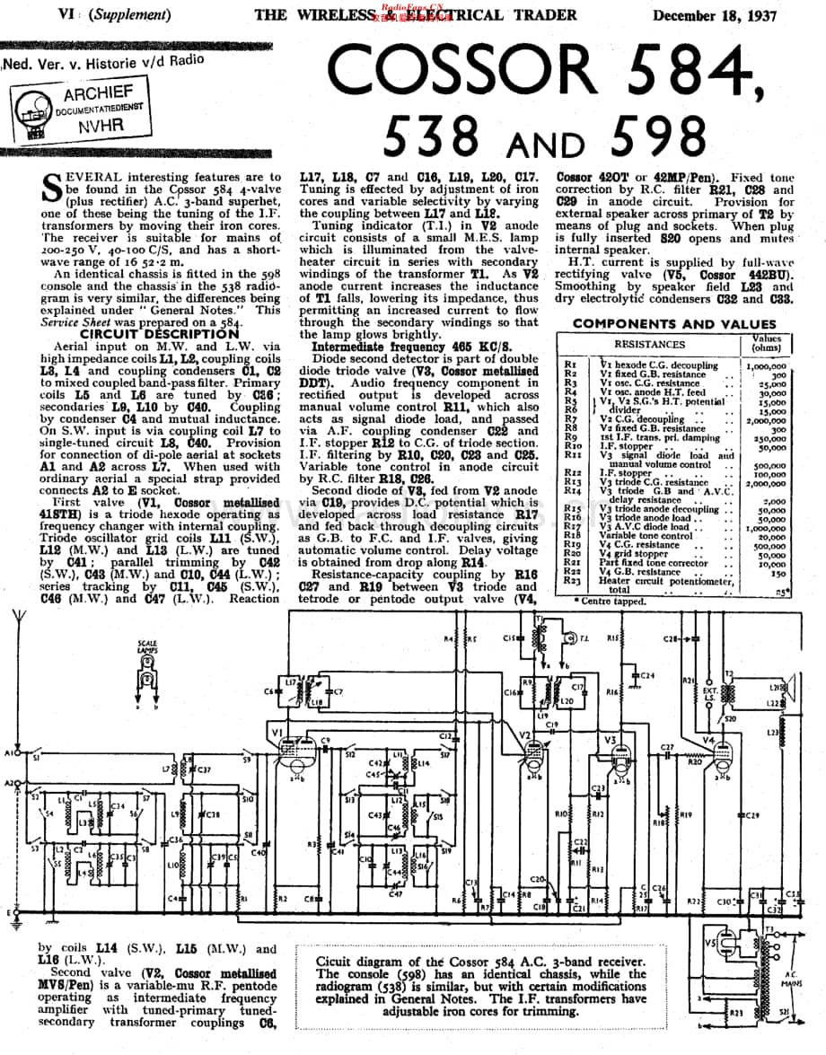 Cossor_584维修电路原理图.pdf_第1页