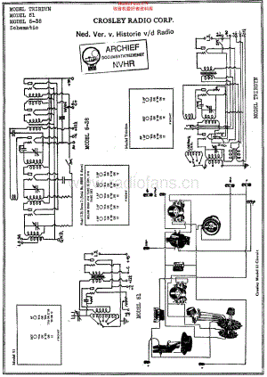 Crosley_51维修电路原理图.pdf