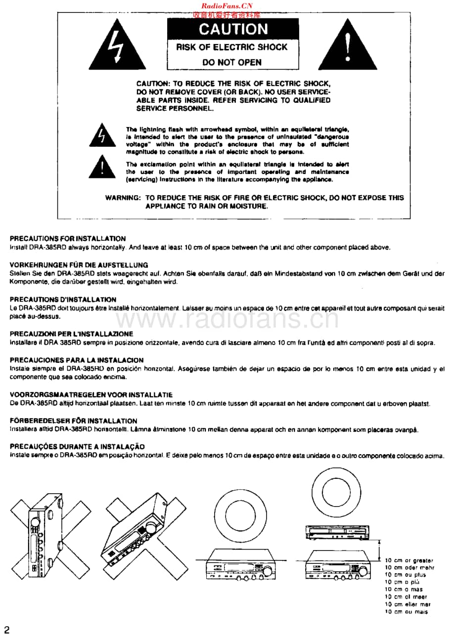Denon_DRA385维修电路原理图.pdf_第3页