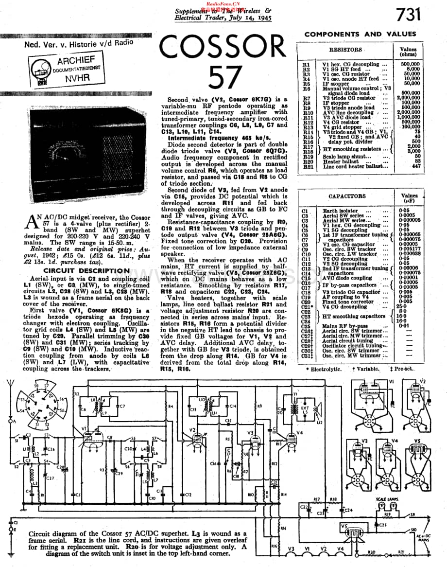 Cossor_57维修电路原理图.pdf_第1页