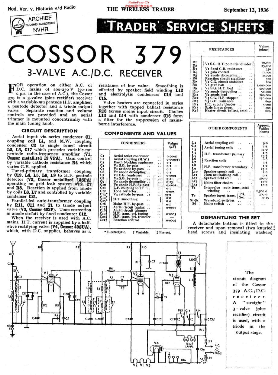 Cossor_379维修电路原理图.pdf_第1页