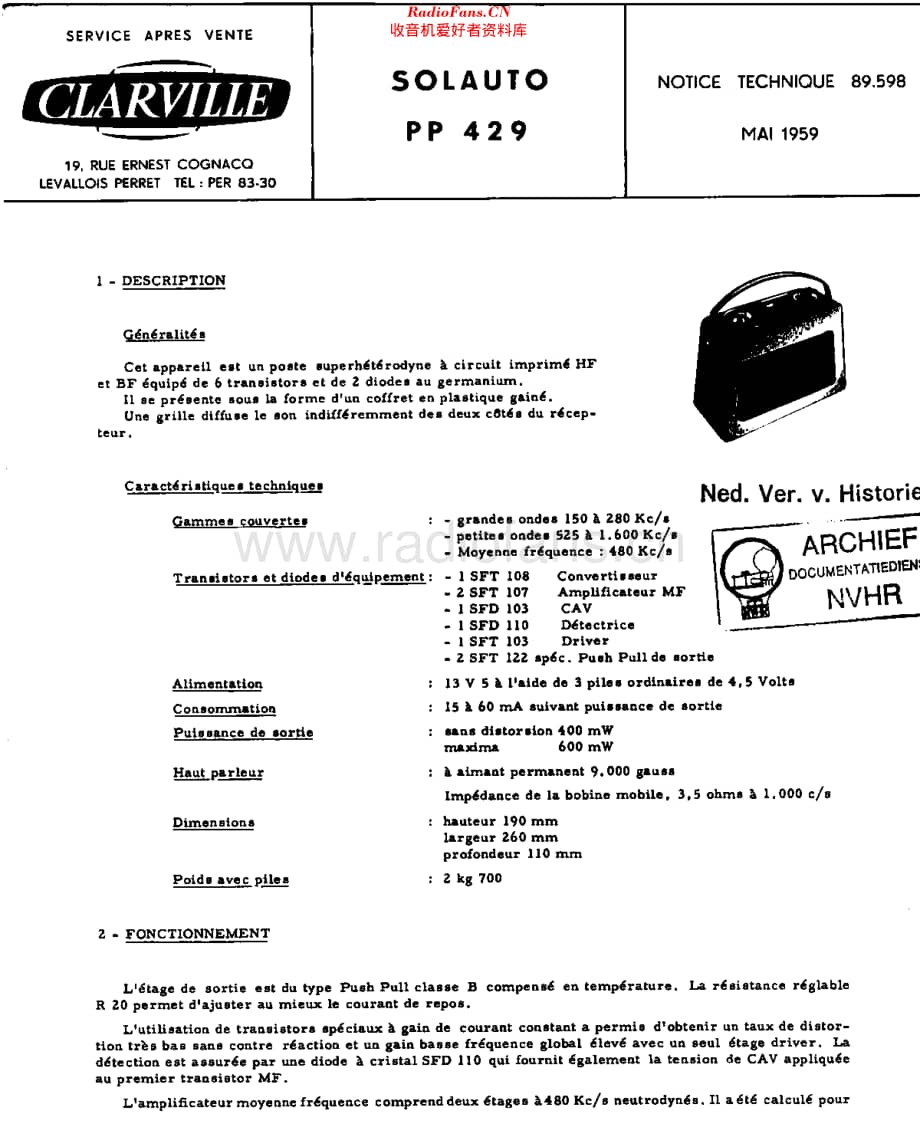 Clarville_PP429维修电路原理图.pdf_第1页