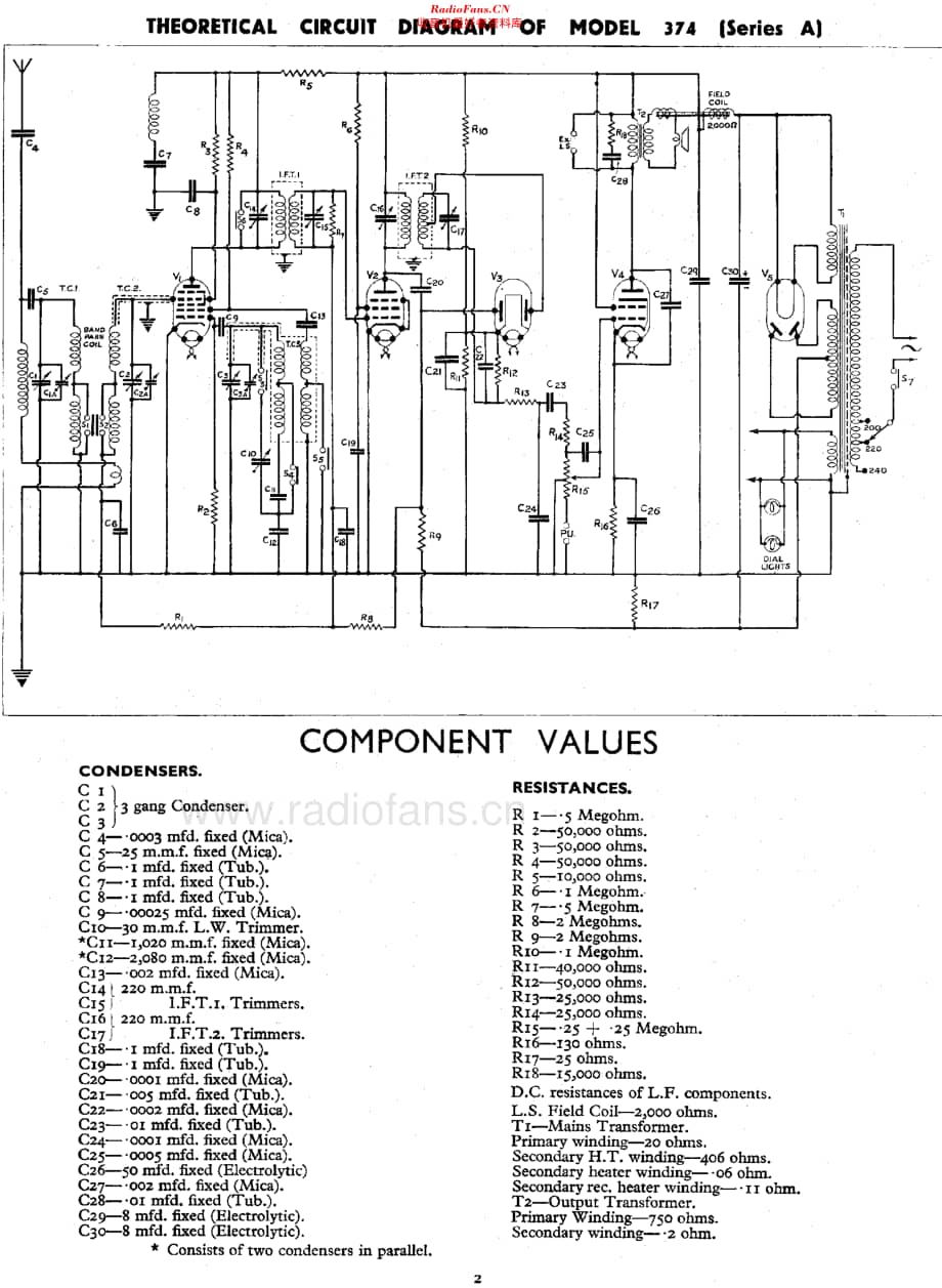 Cossor_374维修电路原理图.pdf_第2页