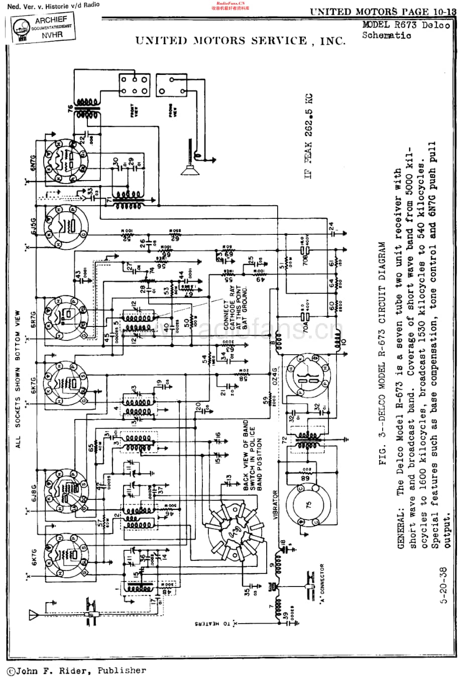 Delco_R673维修电路原理图.pdf_第1页