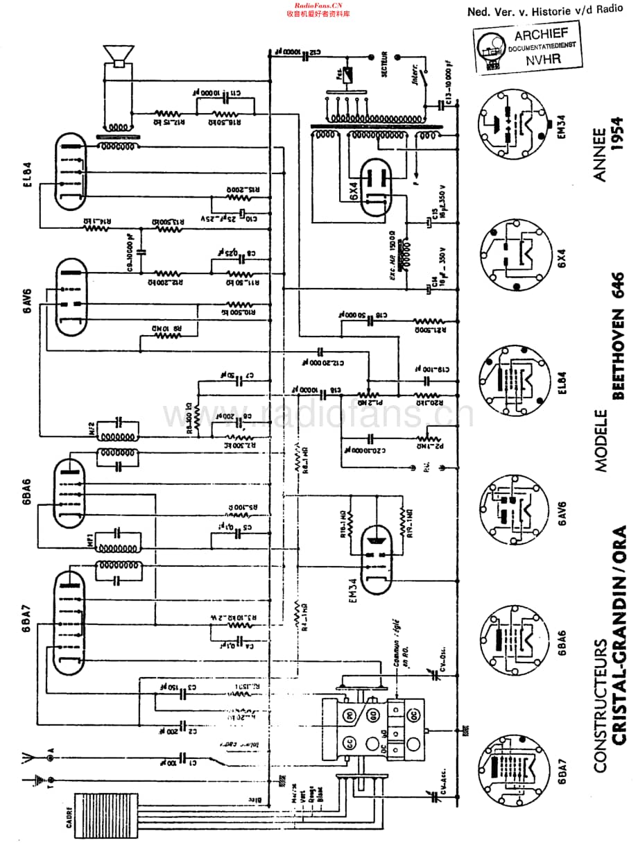 CristalGrandin_646维修电路原理图.pdf_第1页