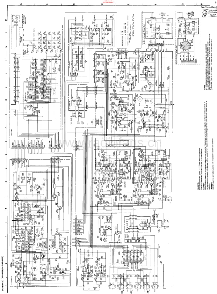 Denon_DRA435R维修电路原理图.pdf_第1页