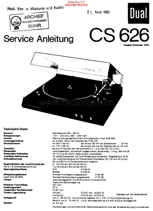 Dual_CS626维修电路原理图.pdf