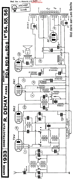 Dehay_RD4维修电路原理图.pdf