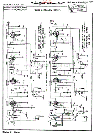 Crosley_66TA维修电路原理图.pdf