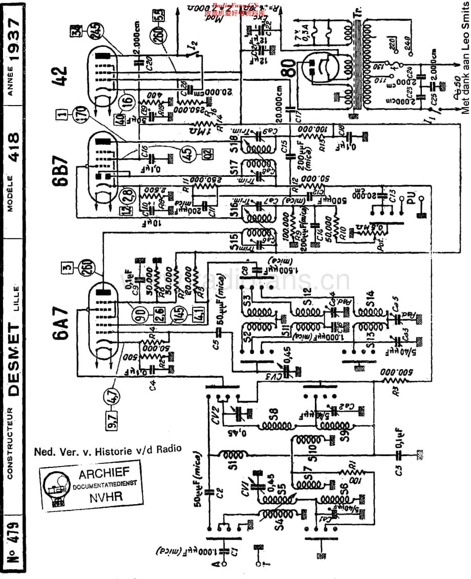 Desmet_418维修电路原理图.pdf_第1页