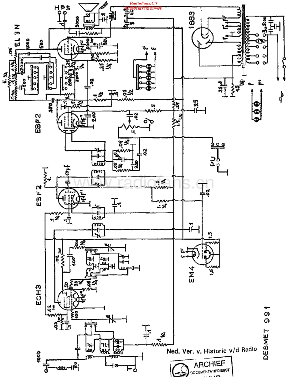 Desmet_991维修电路原理图.pdf_第1页