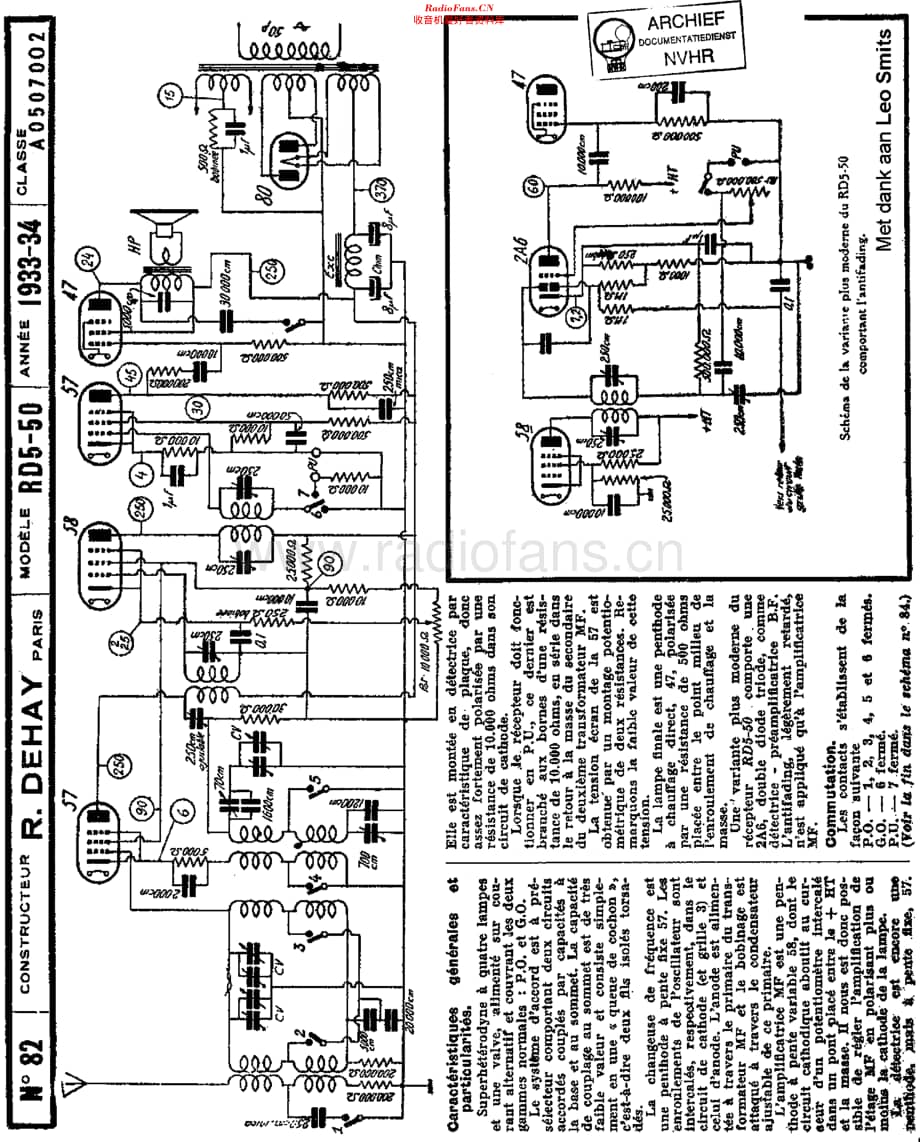 Dehay_RD550维修电路原理图.pdf_第1页