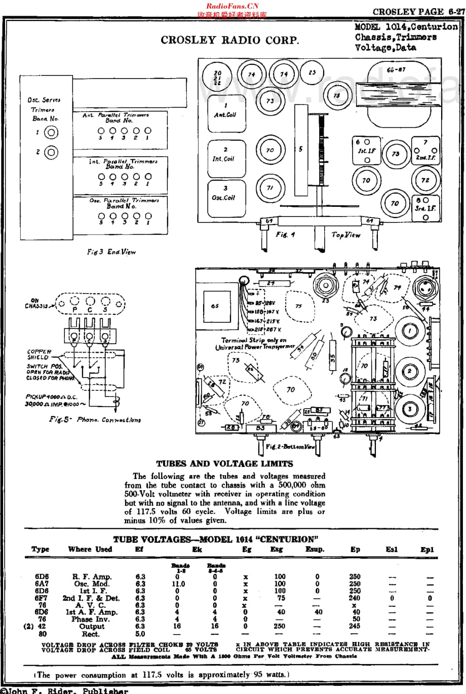 Crosley_1014维修电路原理图.pdf_第2页