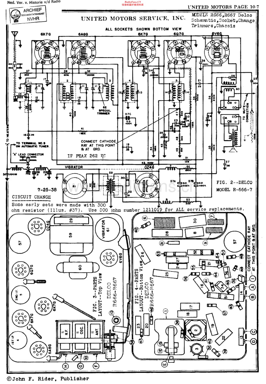 Delco_R668维修电路原理图.pdf_第1页