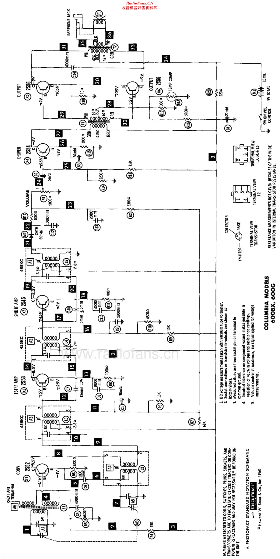 Columbia_600维修电路原理图.pdf_第2页