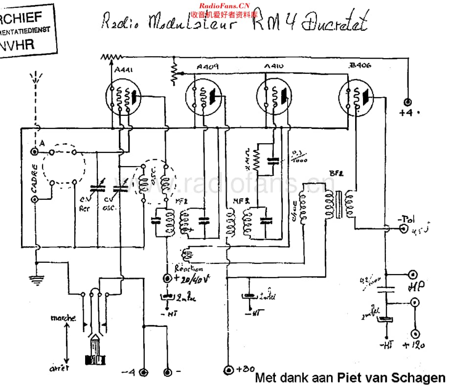 Ducretet_RM4维修电路原理图.pdf_第1页